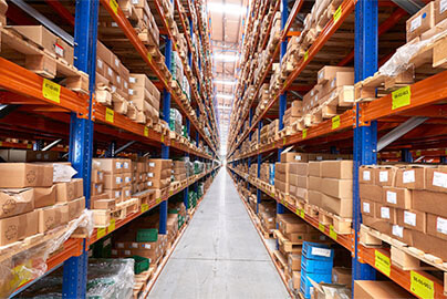 AutoPartsWAY.com warehouse aisle